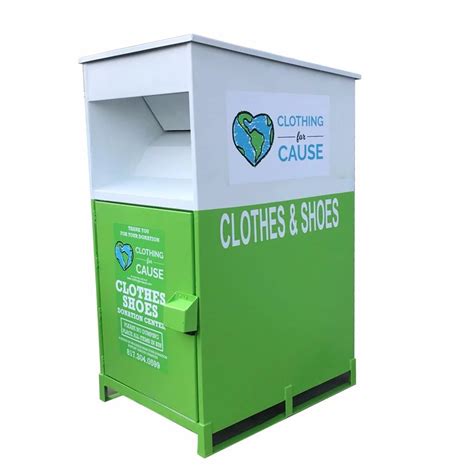 donate clothing metal box near me|24 hour donation drop off box near me.